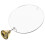 Raindrops Hanging Parrot Toy Bird Mirror 1pcs 6