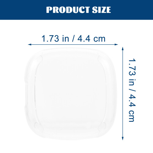 4Pcs Protetor De Relógio Transparente Para Fitbit Versa4/Sense2 2