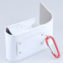 Rangefinder Carrying Case Devices Waist Pack Protection Sturdy PU Rangefinder Bag with Buckle White