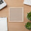 Kit 1Paper Para DIY Com Moldes E Tela De Madeira Natural Multicolor 5