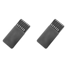 2X Modell-MalstäNder-Basishalter und 12-Teiliges Magnetisches, Biegbares Krokodilklemmen-Set, Modellierwerkzeuge für Airbrush