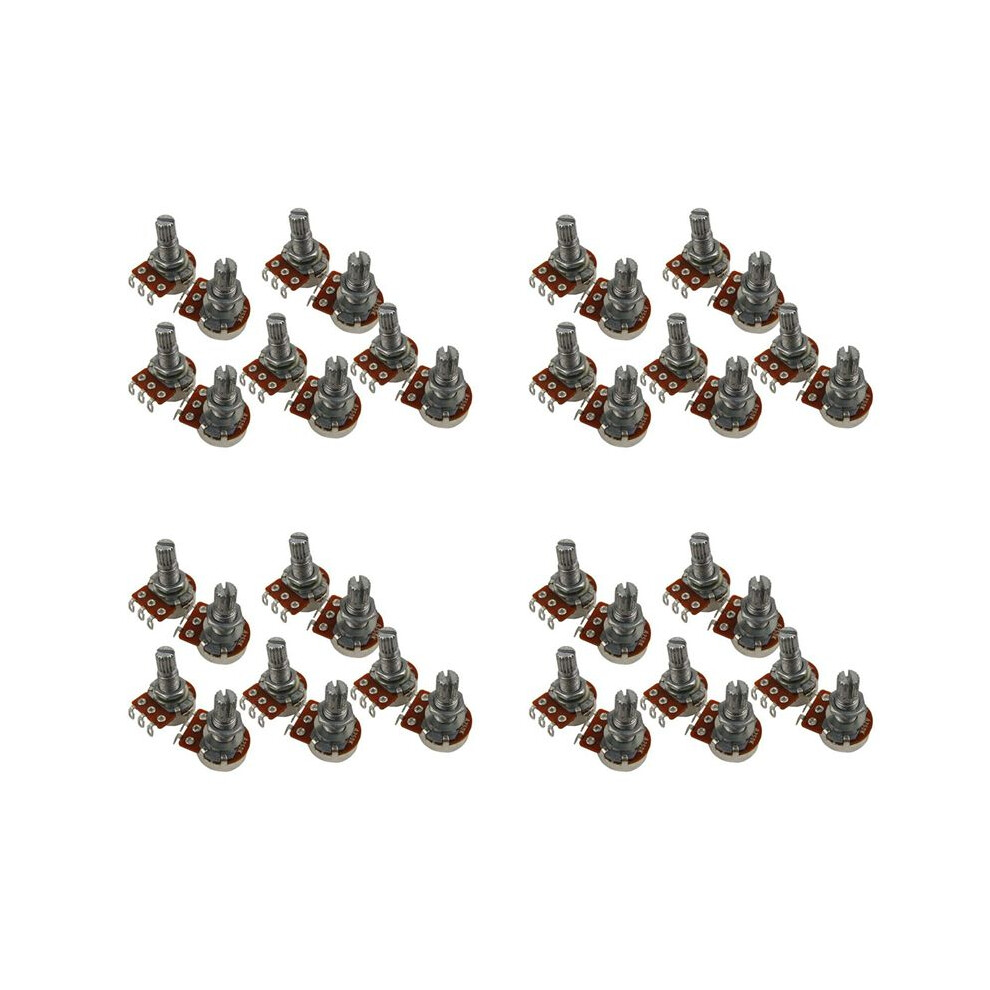Guitar Small Size Pots A250k Potentiometers For Guitar Bass Parts (Pack Of 40) 4711643273114