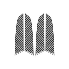 For  CC 2012-2018 Soft Carbon Fiber Interior Door Handle Cover Trim Sticker Accessories