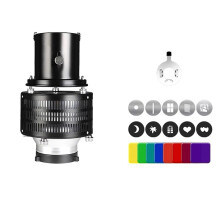 Bowens Mount Photograph Flash Snoot Conical Lens Focalize Conical Snoots Photo Optical Condensert Spotlight Lens