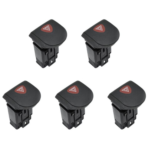 5X Hazard Warning Emergency Light  Button for  Kangoo 1997-2018 7700308821
