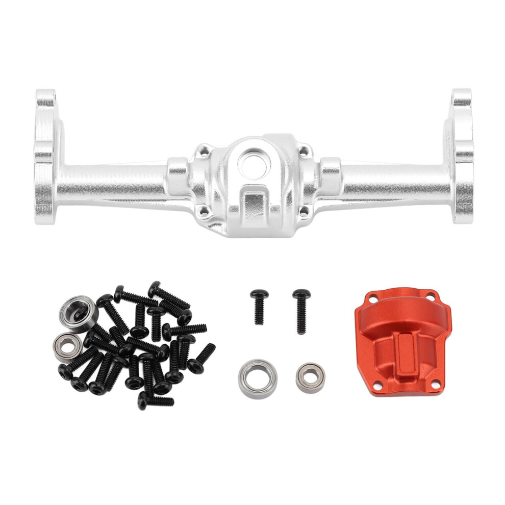 Rc Car Front Axle Housing Aluminum Alloy Upgrade Parts For 1/18 Hobbyplus Cp18p 4Wd Durable Lightweight Silver 9073542444220