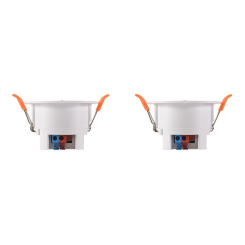 2X Tuya ZigBee mmWave Human Presence Sensor med Luminans Mikrovågsradardetektering PIR-Rörelsesensor Celling Mount