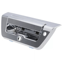 Kromt Bakluckehandtag FL3Z-9943400-BA FL3Z9943400AA för F-150 2015-2017 Bakluckehandtag med Kamera och Nyckelhål