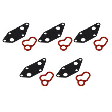 5X Zestaw Uszczelek Chłodnicy Oleju Samochodowego do Altima Sentra Rouge 2.5L 07-13 21304-JG30A 21304-JA00A