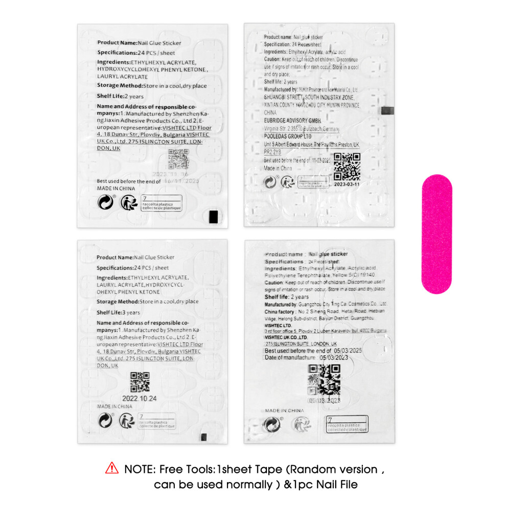 Bright-Home (L) Oil Painting Smudging Resin Nail Extension Natural-Looking Easy To Take On And Apply For Fingernail Diy Decoration