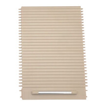 Car Center Console Drink Cover Slide Rolgordijn voor Great Wall  H6 2010-2016 Waterbekerhouder Gordijn Beige