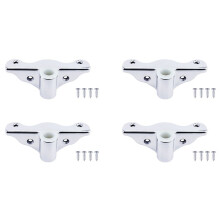 4X Side Mount Rowlock Boat Row Lock Oarlock Support Bracket Oar Sockets Marine Yacht Kayak Canoe Accessories