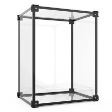 Clear Acrylic Display Case 40x30x15CM Dustproof Protection Stackable Transparent Storage Box for Collectibles