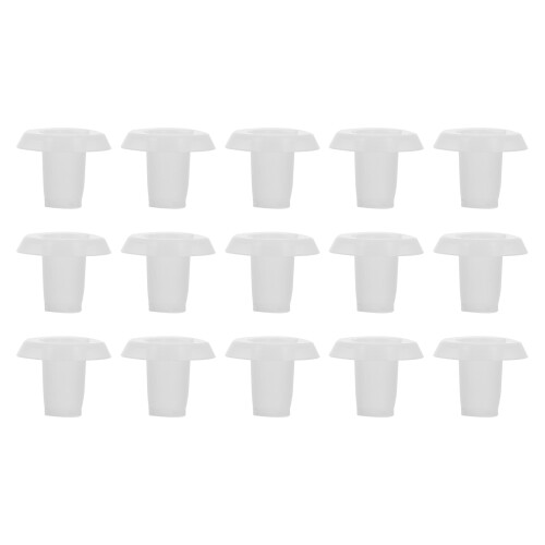 30Pièces Embouts Rails Stores Transparants Simple Résistant 2