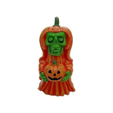Pompoen Hoofd Schedel Decoratie Skelet Beeldjes Cool Standbeeld Schedel Halloween Schedel Horrible Ornamenten voor Home Decor A