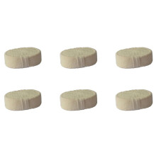 6X Natural Luffa Sponge Bath Shower Scrub for Whole Body Healthy Massage Brush