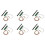 6X DMX512 2.4G LED Wireless Light Module LEDs PCB Transmitter Receiver with Controller Antenna 1