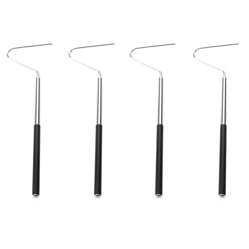 4X Adjustable Hook in Stainless Steel Tool for Reptile Snake Lizard Frog