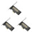3X M2 NVME Riser Card M2 NVME to Pcie X1 Riser Card M2 Solid State Drive Expansion Card Driver-Free for WIN10 1