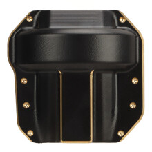 Messing RC-Diffusionsabdeckung für Axial SCX10 II AR44 1/10, Schwarz 31x30mm