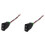 2 Pcs Auto Retrofit  Waterproof Toggle  Fog Lamp  with 4  for   White Light 2