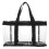 bolsa transparente com alça ajustável e bolso para boné de beisebol 5