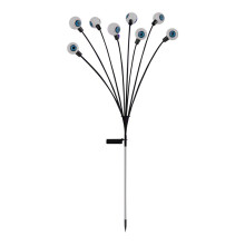 Enge Eyeball Solar Yard Lights, 16LED Wuivende Solar Garden Decor Waterdicht, Voor Tuin/Gazon/Oprit, 2 Stuks, Rood