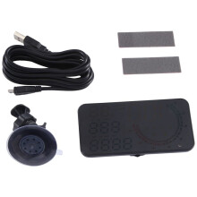 G11 HUD - Display GPS Autodisplay Snelheidsalarm Rijsnelheid Universeel Zwart