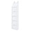 Hanging Yarn Storage Organizer with 6 Zipper Closure Compartments, Large Capacity Knitting Organizer Storage 1