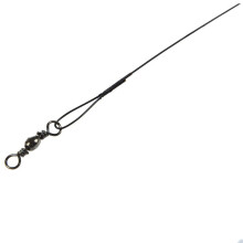 Fishing 120Pcs Stainless Steel Wire Leader 15/23/30cm Black