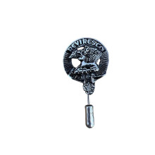 Maxwell Clan Crest Pewter Cap Lapel Tie Pin