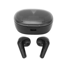 Kabellose Bluetooth-Ohrhörer IPX7 wasserdicht 40mAh Schwarz mit 400mAh Ladehülle