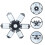 Led-Garagebelysning E27 Sockel Vikbar 150 W Takbelysning 4