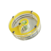 Clear Acrylic Ant Nest with Humidity Control Sponge, Round Insect Breeding Habitat for Observation