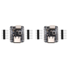 2X 4900 QT Py RP2040 Microcontroller USB Type C Compact Microcontroller Ideal for DIY Electronics and Robotics Projects