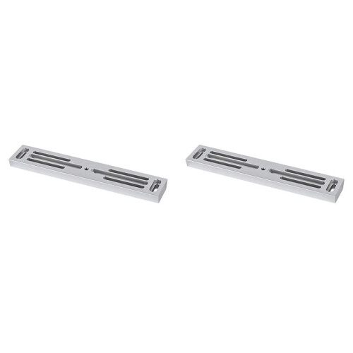 2X Placa de Montagem Do Telescópio de Cauda de Canoa 228 MM 9 Polegadas para Tripé Equatorial VersãO Longa Binocular / Monocular para Astronomia