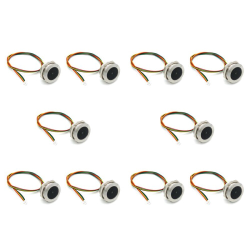 10X GM60 UART Edelstahl Kontrollierte Ringanzeige 1D/QR/2D Barcode Scanner QR Code Barcode Scanner Modul