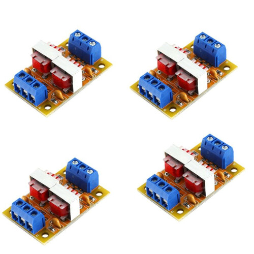 4X Audio Stereo Isolator Eliminate Current Sound Interference Filter Eliminator Ground Loop Suppressor Noise Isolation