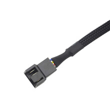 30 STKS 4 Pin PWM Fan Extension Power Kabel Connector Case -Vrouw Uitbreiding Kabels Compatibel met 4 Pin/3 Pin Fan