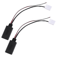 2X Audio Adapter Cable for Mcd Rns 510 Rcd 200 210 310 500 510 Delta 6 Car Electronics Accessories