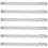 6pcs 20cm Photo Box LED Light Strip per Photo Studio Box il grezzo della luce LED 2