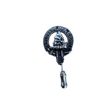 MacNeil Clan Crest Pewter Cap Lapel Tie Pin