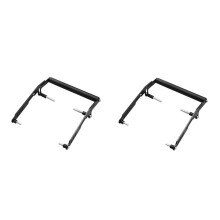 2Pcs Motorcycle Navigation Bracket Phone Expansion Bracket Multifunctional Bracket for 368G