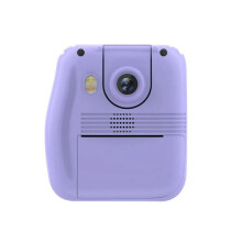 Flip Lens Kids Portable Printer Thermal Paper Stickers Paper Printers Multi-Function Digital Small SLR