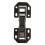 Bridge Type 4 Inch Noiseless Hinge 20Pcs Nickel 15