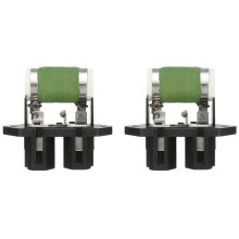 2X Radiator Heater Fan Motor Resistor for Bravo Coupe Punto Stilo 51736774 46533716