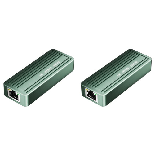 2X 10GbE USB-C Ethernet Adapter USB3.2 Type C 10 Gigabit Ethernet Adapter Realtek/RTL8159 for Windows 11