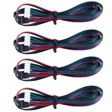 4X Erweitertes Nema 17 Schritt Motor Kabel 1 M Lang 4 6 Pin 3D Drucker Dupont