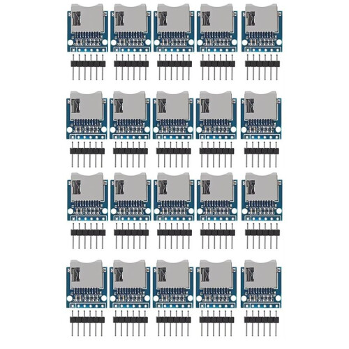 20pcs Micro-  Storage Expansion Board  Micro- TF Card Memory Shield Module with Pins for