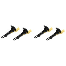4 STÜCKE Neu L und R Aktiver MotorhaubenbetäTiger Scharniersensor 51237263055 51237263056 für  5 6 7 Serie F10 F11 F06 F12 F01 F02